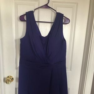 Purple bridesmaid dress